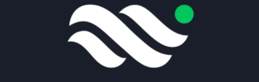 webwave logo on black background